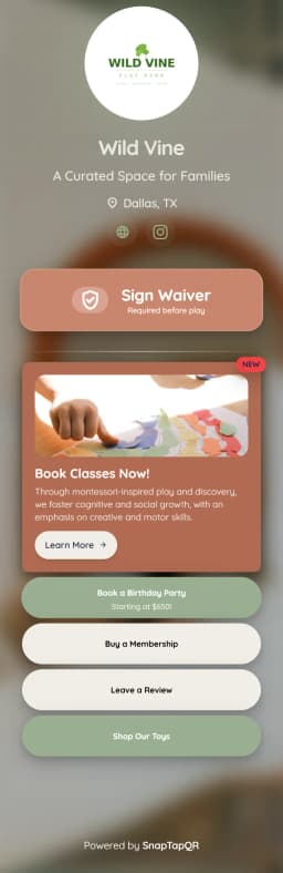 Little Explorers hub page